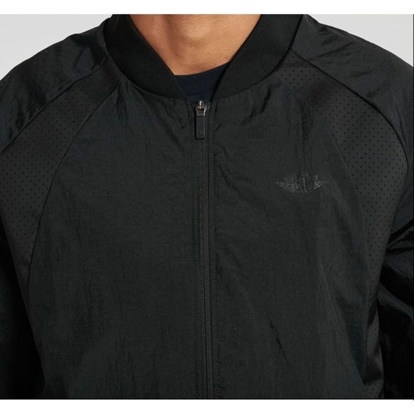 NEW Men's Small NIKE AIR JORDAN Woven Jacket Coat Jumpman Bomber S 843100-010 - Picture 6 of 7